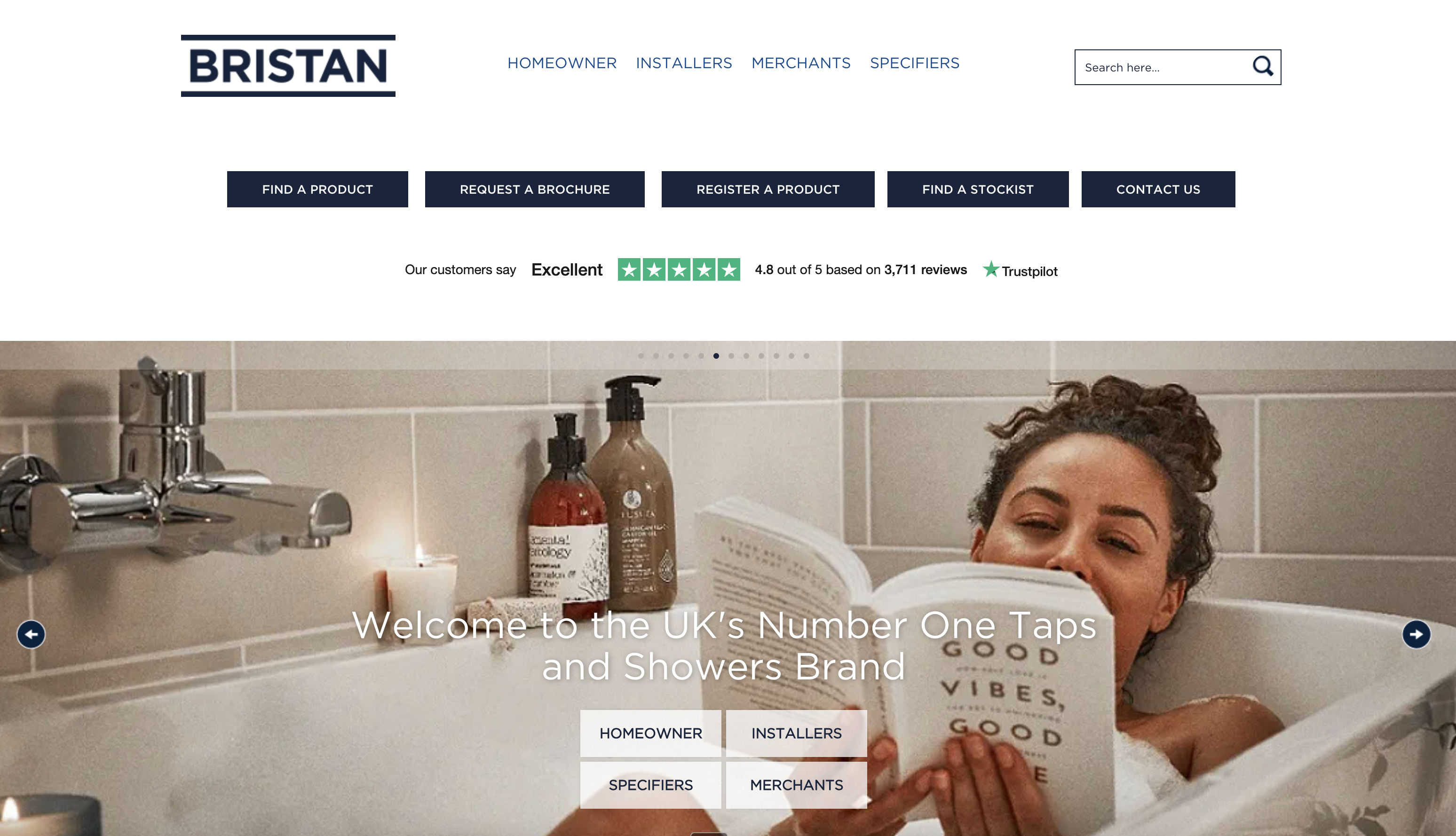 Bristan Value & Reliability taps